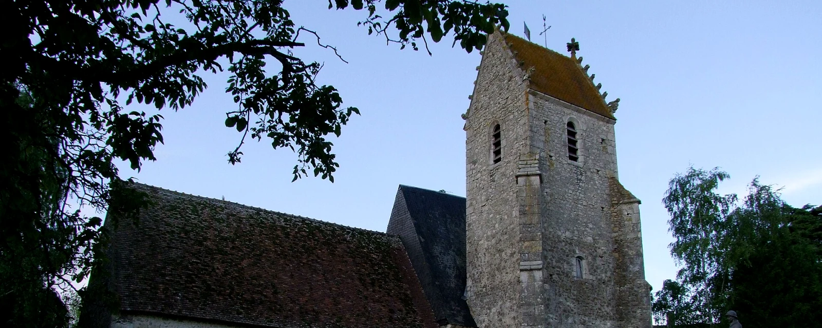 Vue de Sceaux-sur-Huisne, Sarthe