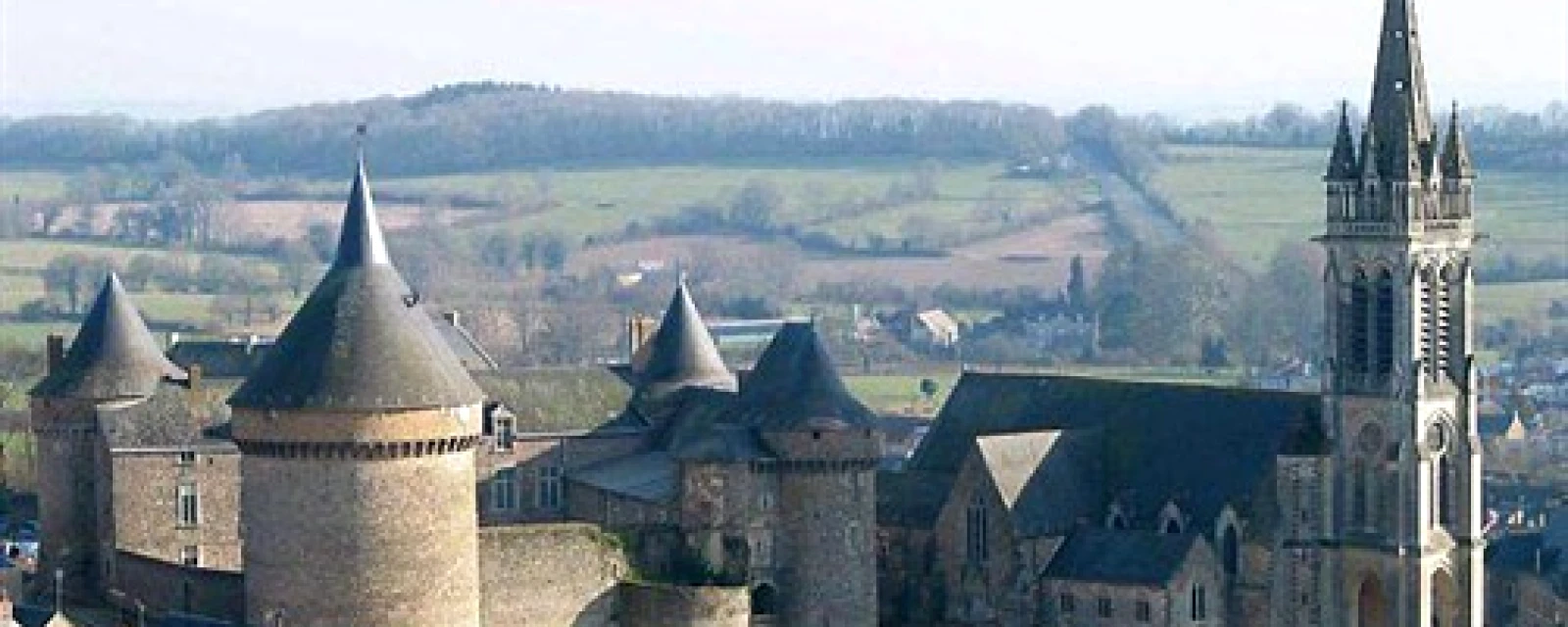 Vue de Sillé-le-Guillaume, Sarthe