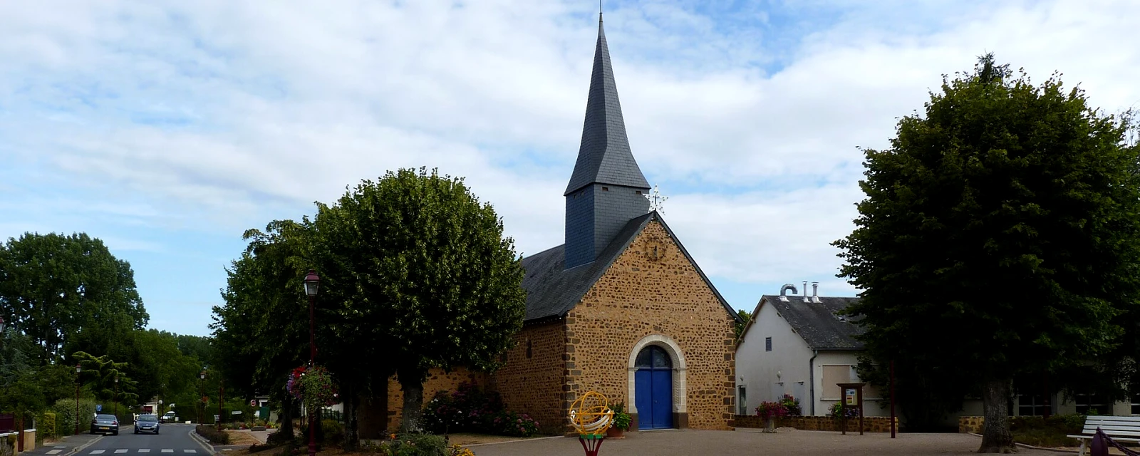 Vue de Souillé, Sarthe