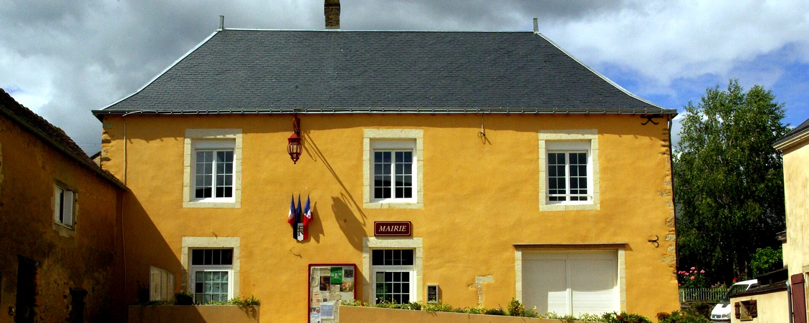 Vue de Souligné-Flacé, Sarthe