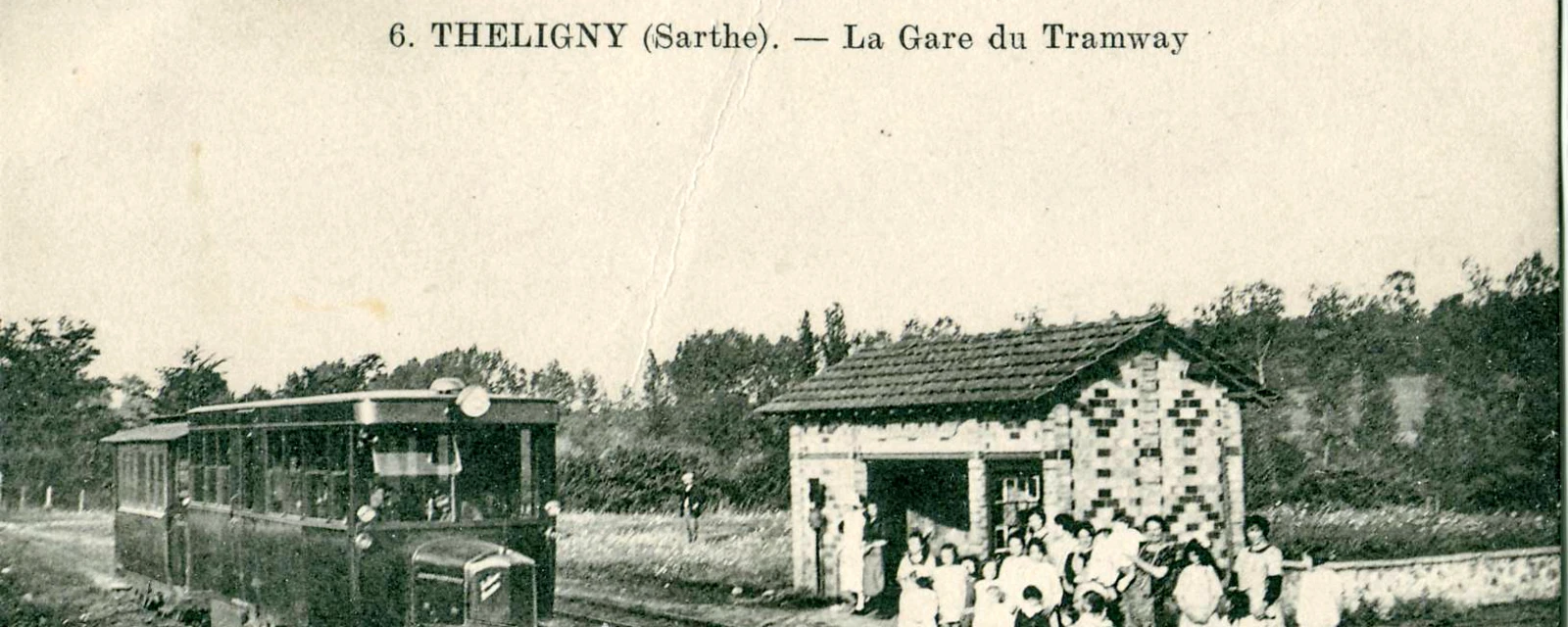 Vue de Théligny, Sarthe