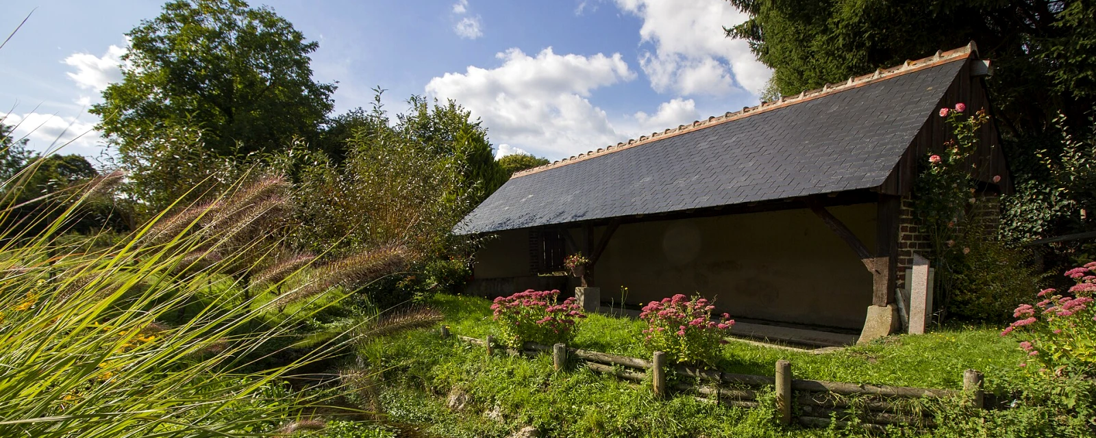 Vue de Thoiré-sur-Dinan, Sarthe