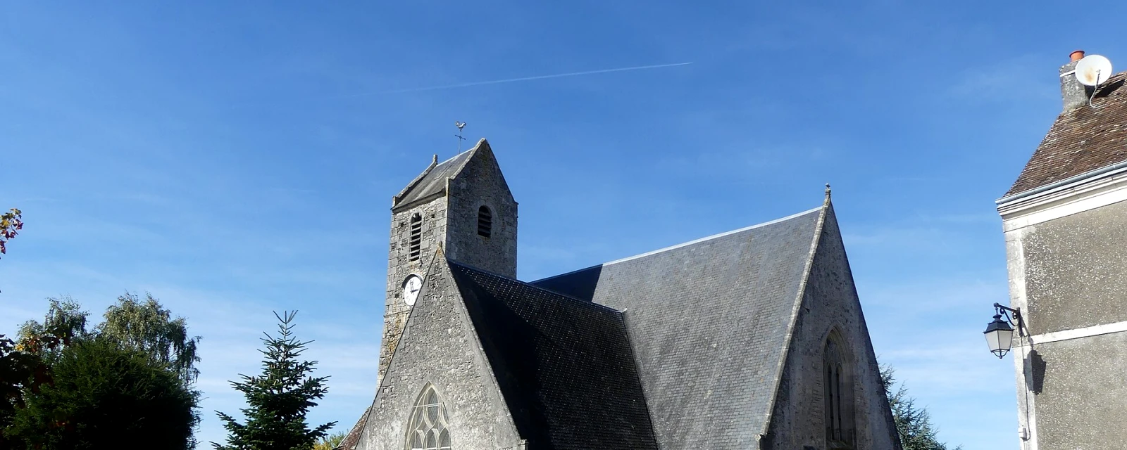 Vue de Villaines-la-Carelle, Sarthe