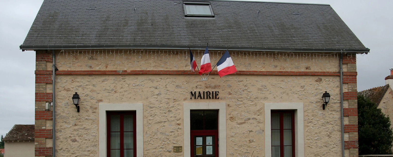 Vue de Villaines-la-Gonais, Sarthe