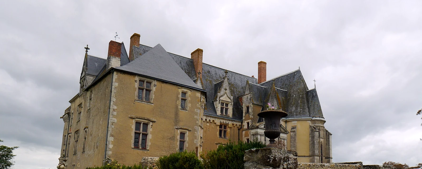 Vue de Viré-en-Champagne, Sarthe