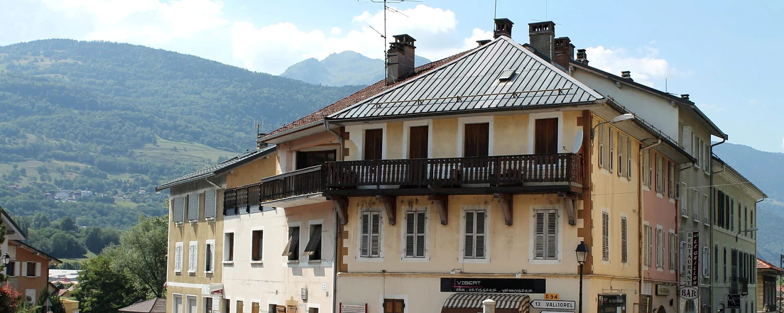 Vue de Grand-Aigueblanche, Savoie