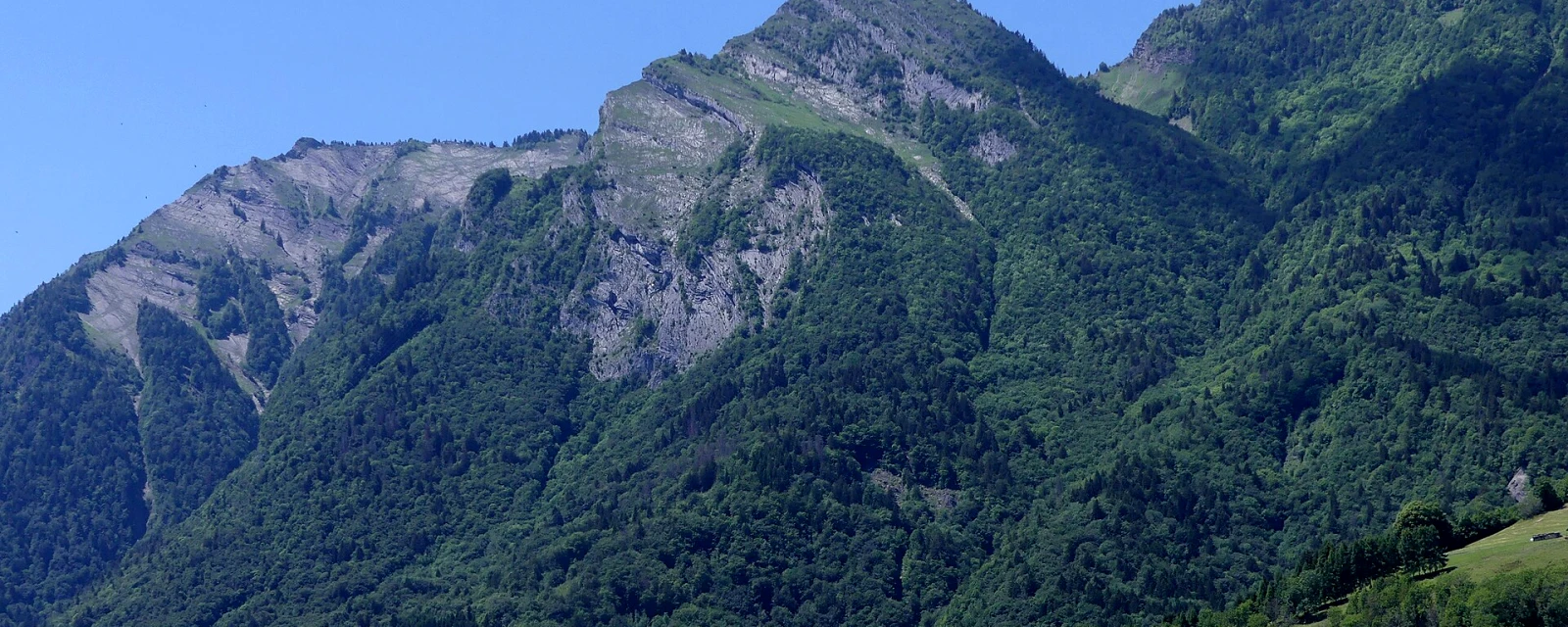 Vue de Allondaz, Savoie