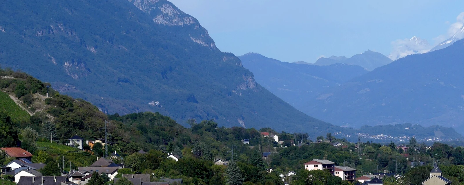 Vue de Arbin, Savoie