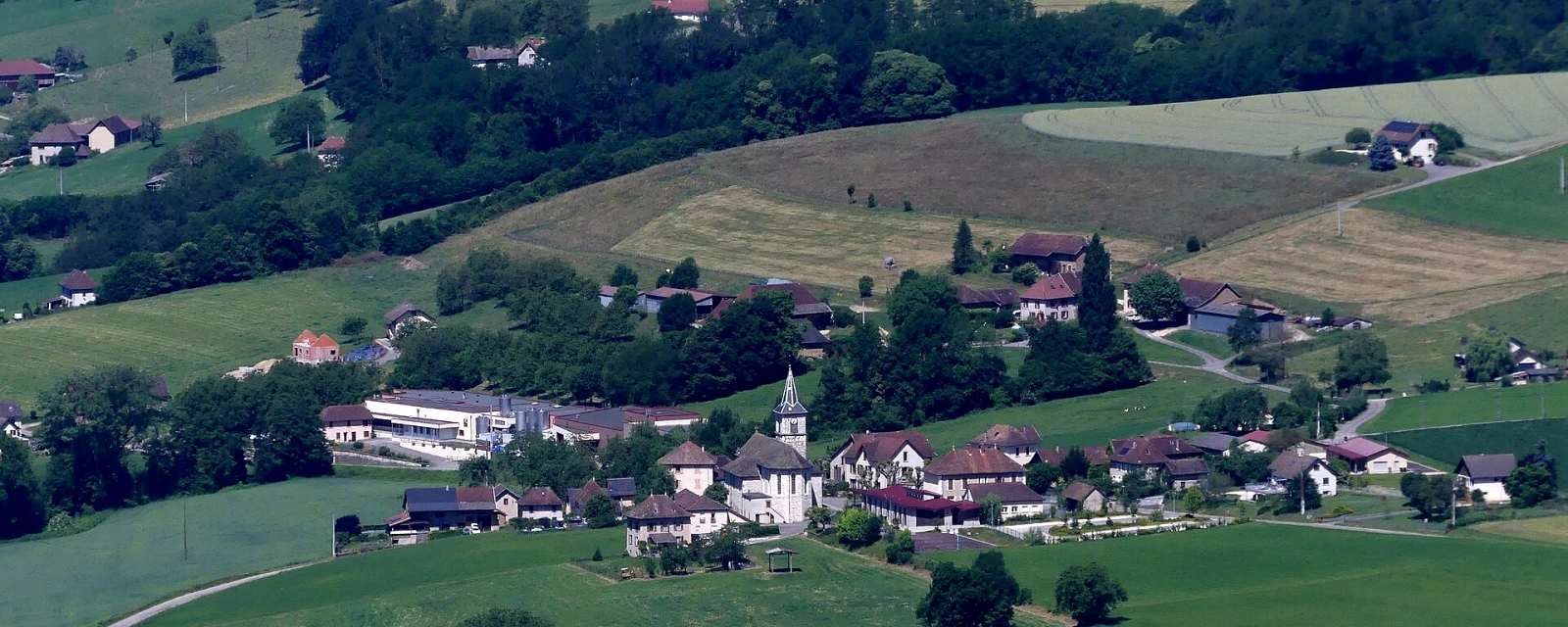 Vue de Avressieux, Savoie