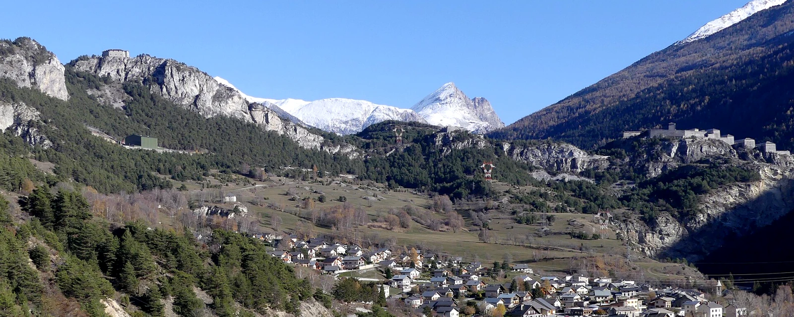 Vue de Avrieux, Savoie