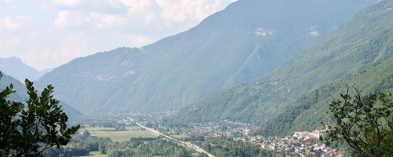 Vue de La Bâthie, Savoie