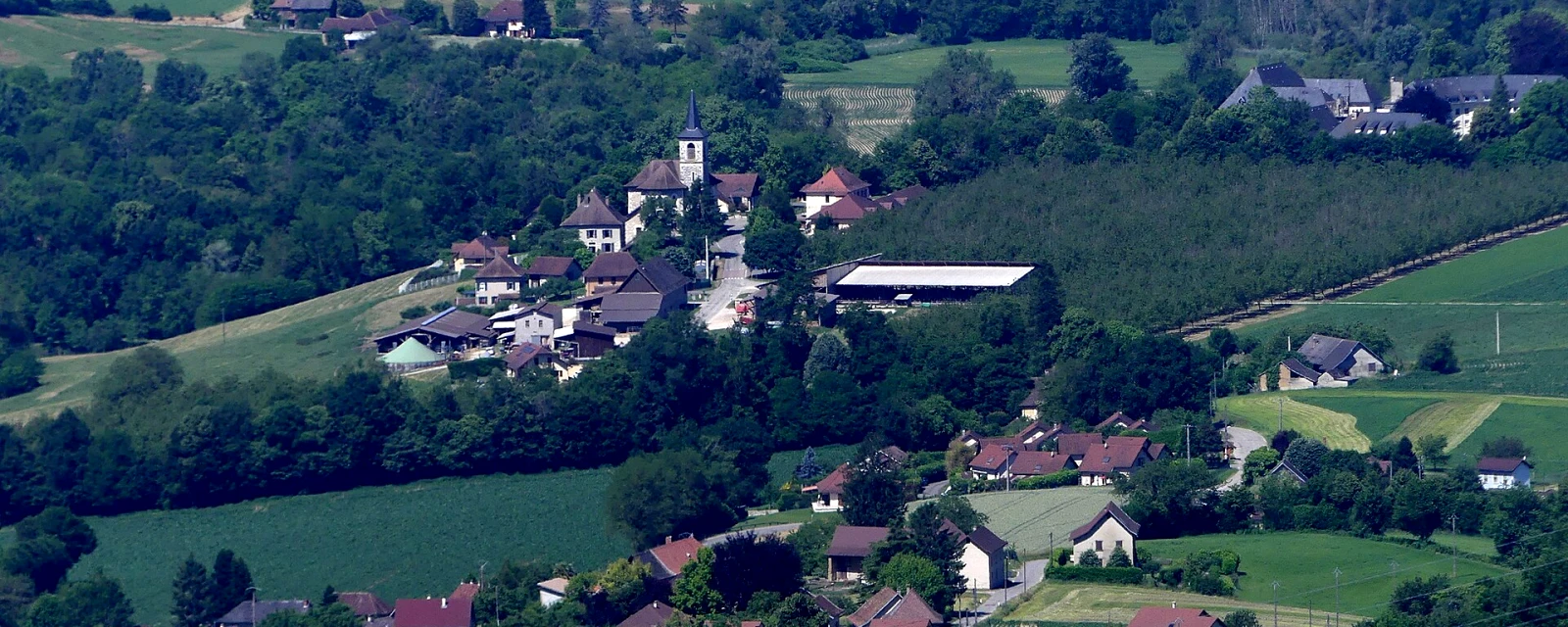 Vue de Belmont-Tramonet, Savoie