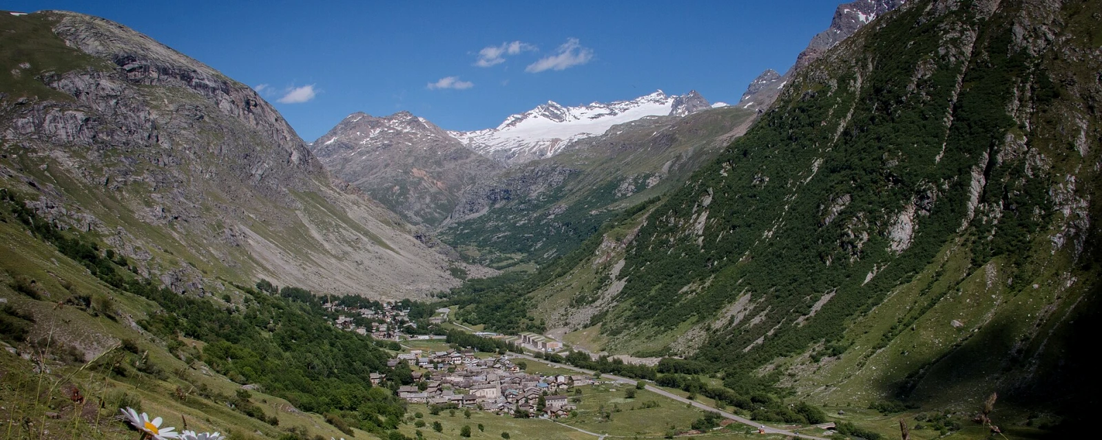 Vue de Bonneval-sur-Arc, Savoie