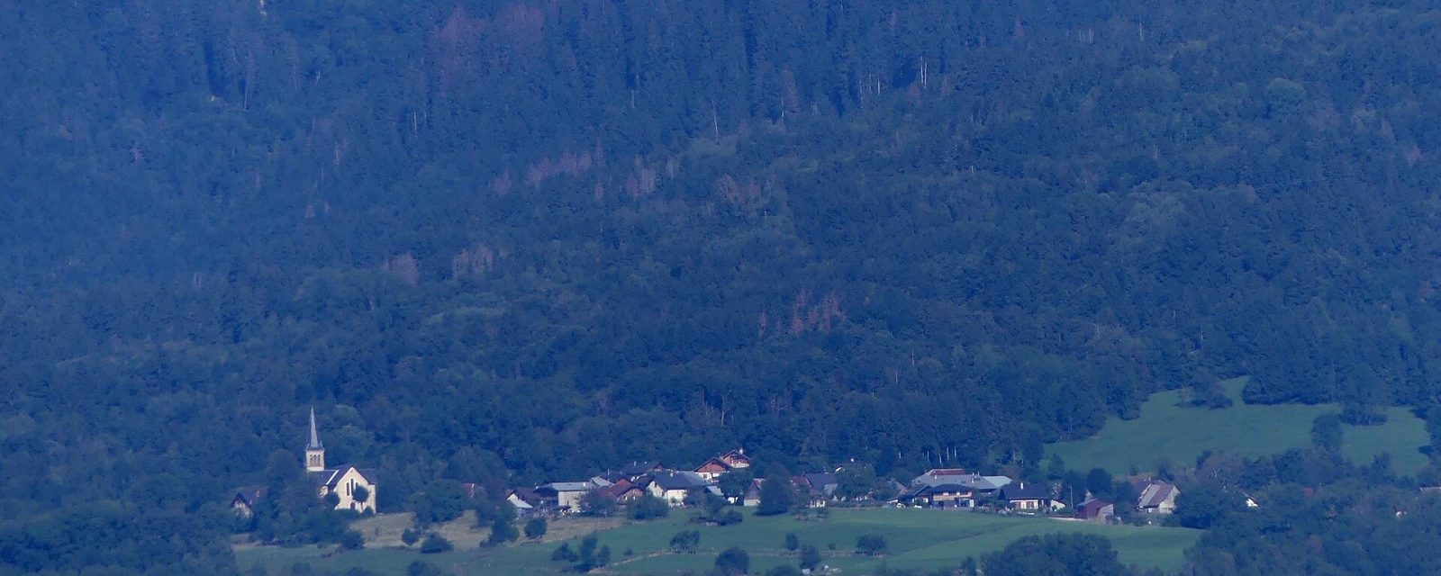 Vue de Bonvillard, Savoie