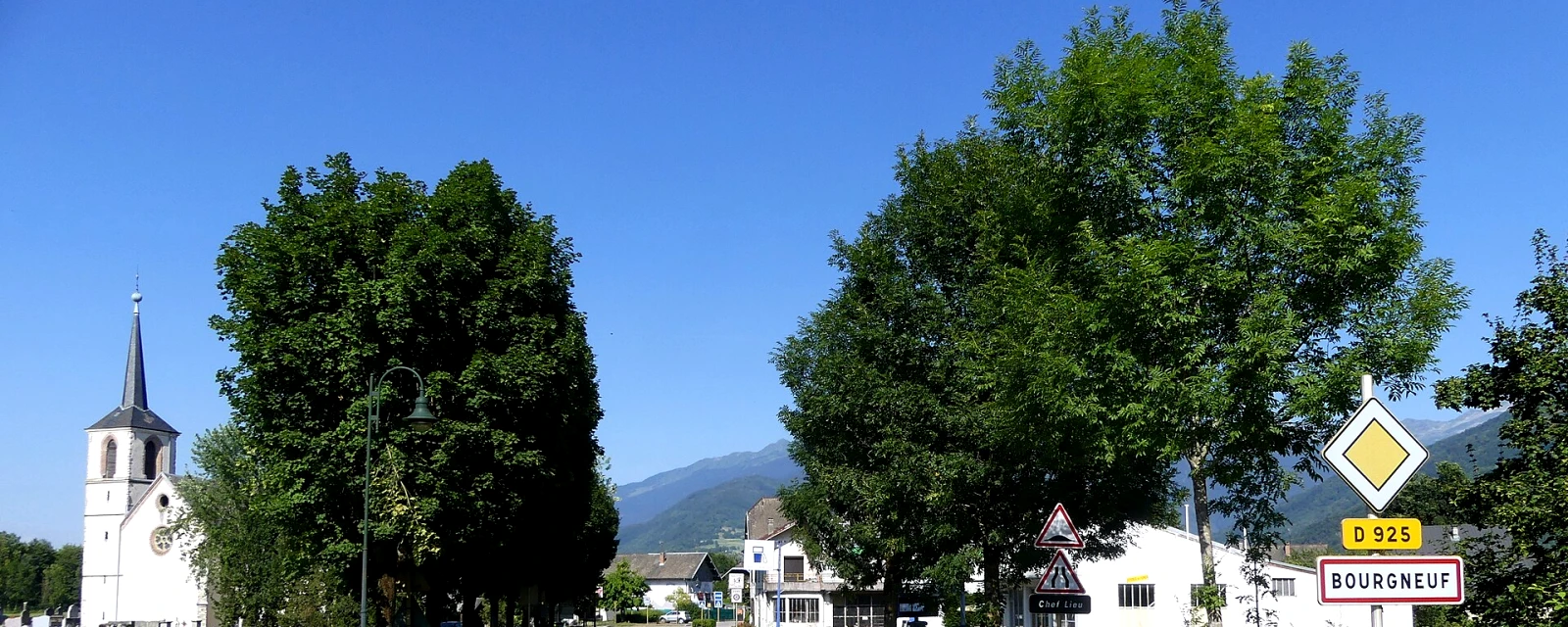 Vue de Bourgneuf, Savoie