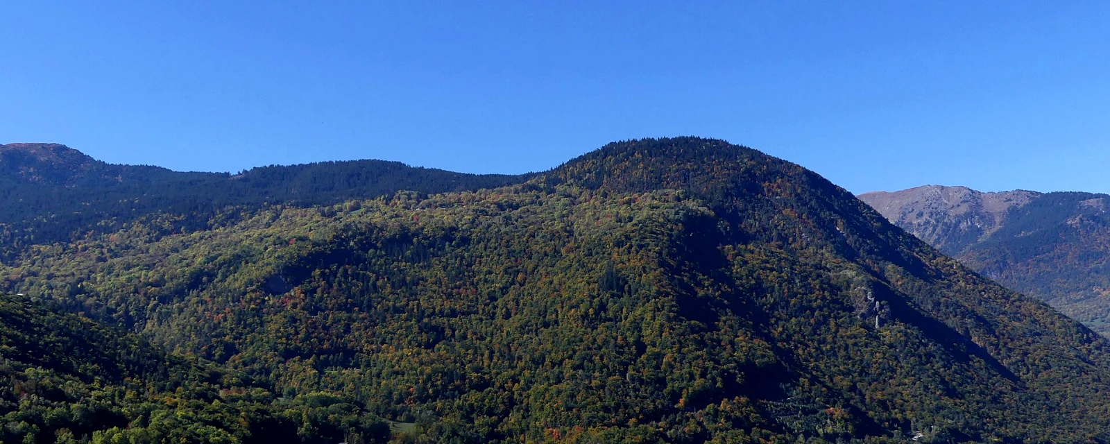 Vue de Brides-les-Bains, Savoie
