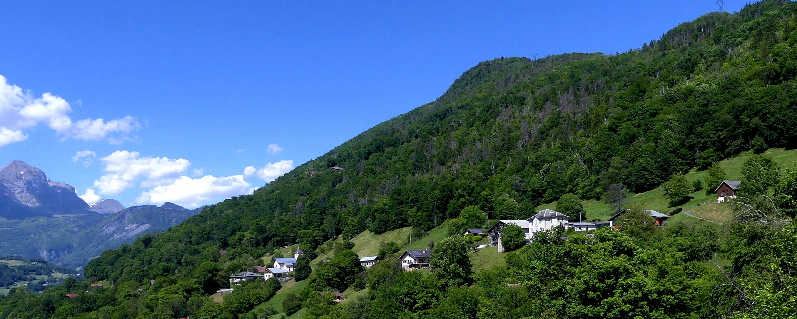 Vue de Césarches, Savoie