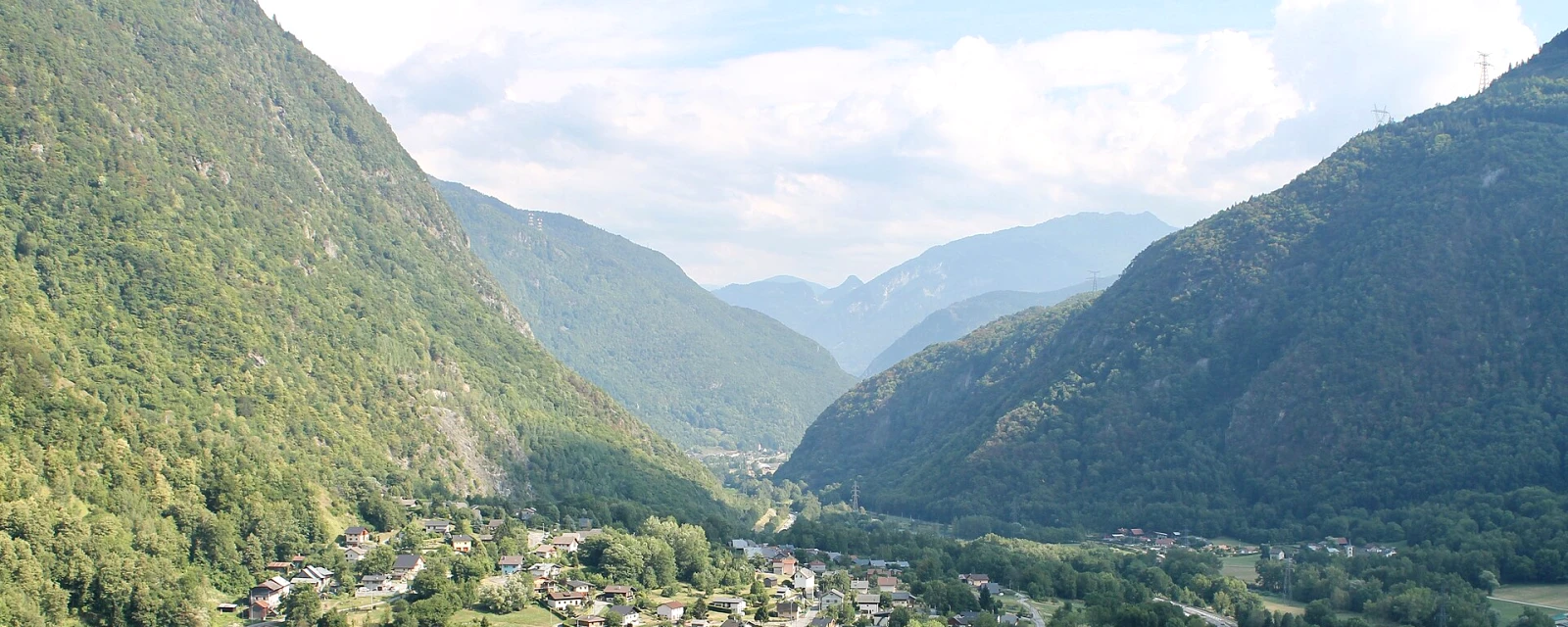 Vue de Cevins, Savoie