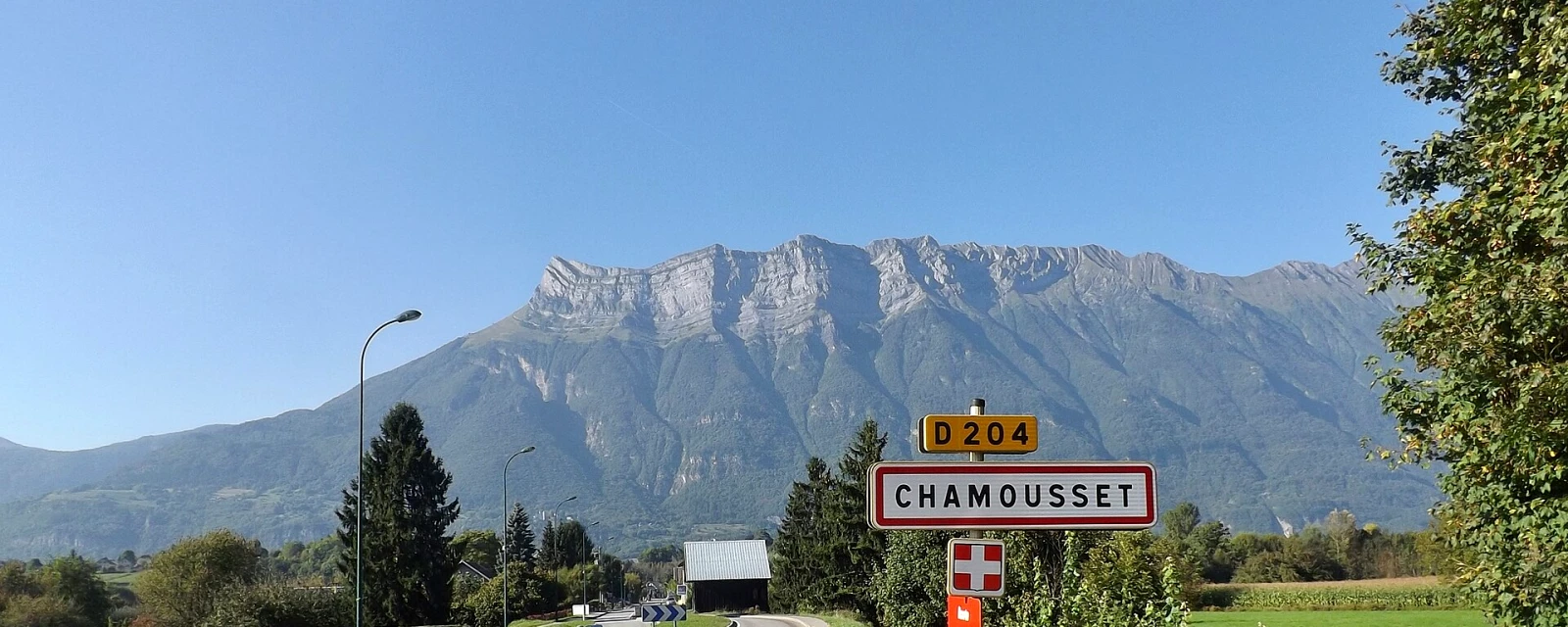 Vue de Chamousset, Savoie