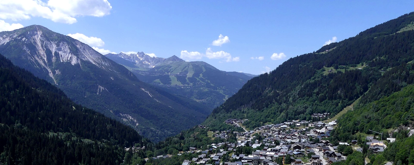Vue de Champagny-en-Vanoise, Savoie
