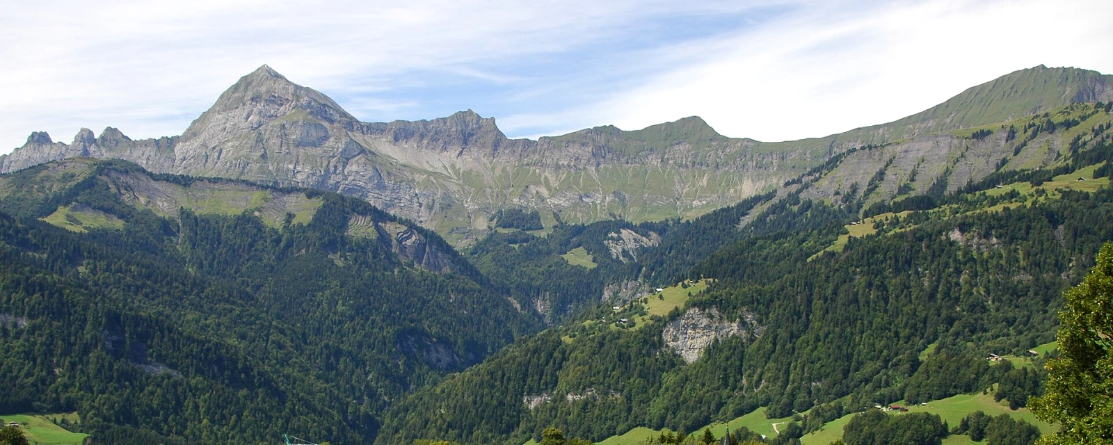 Vue de Crest-Voland, Savoie