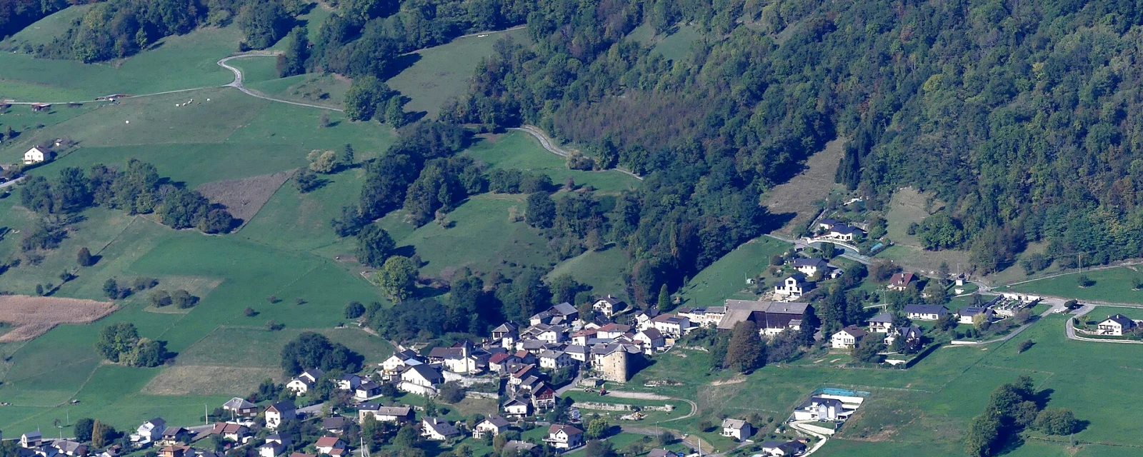 Vue de La Croix-de-la-Rochette, Savoie