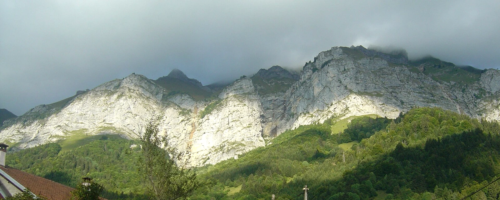 Vue de Doucy-en-Bauges, Savoie