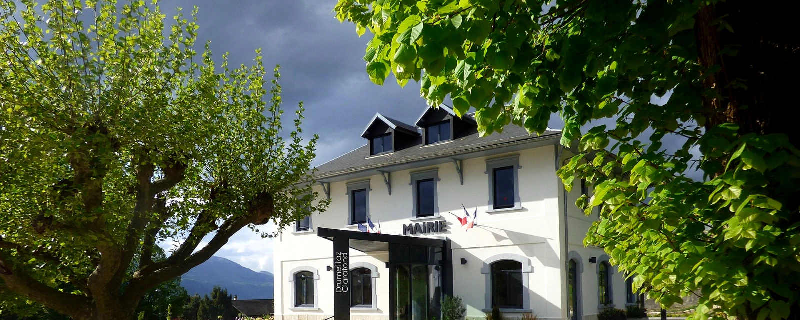 Vue de Drumettaz-Clarafond, Savoie