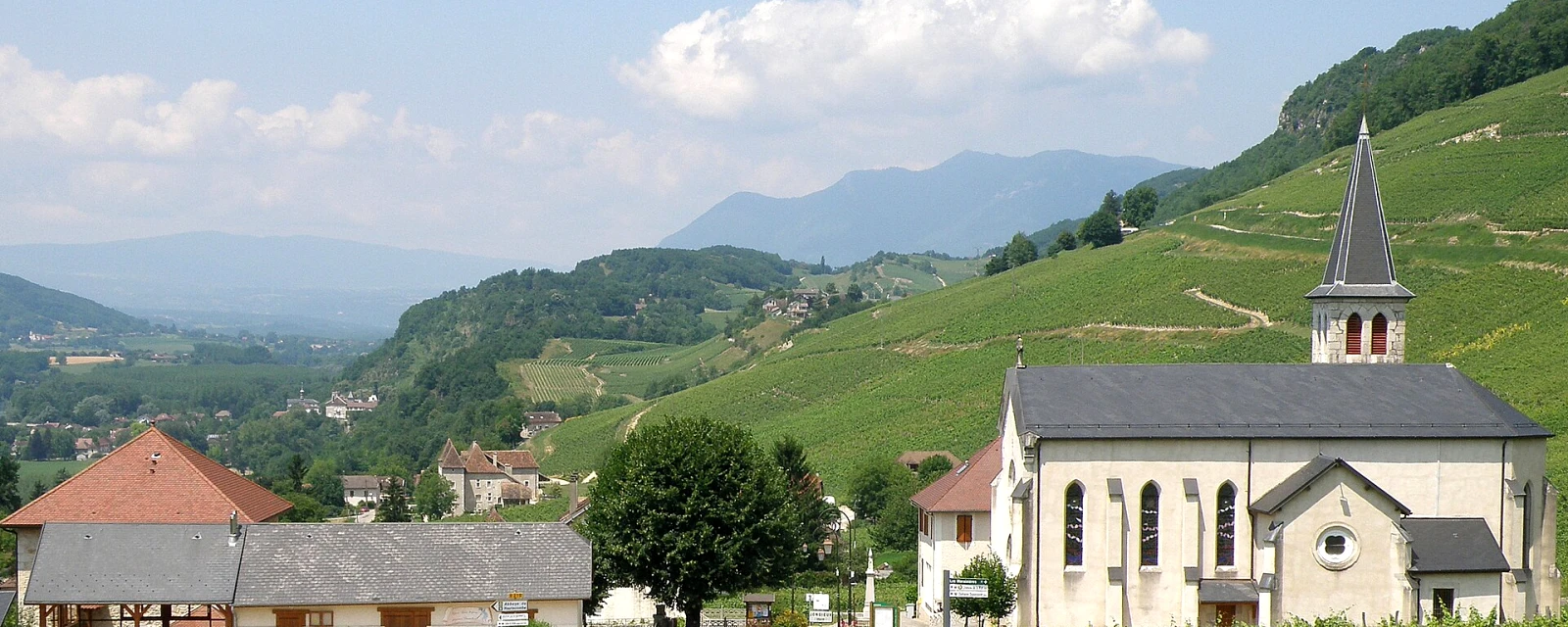 Vue de Jongieux, Savoie