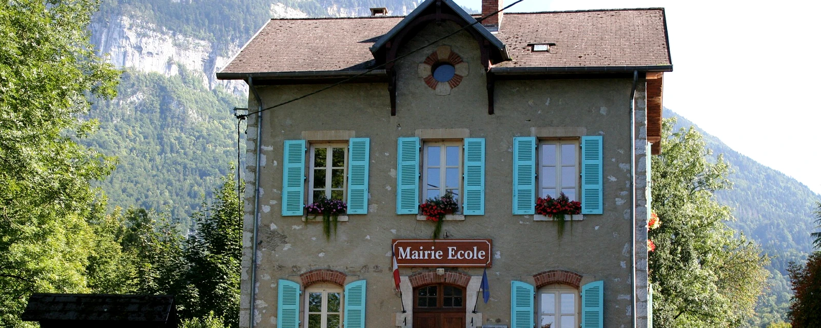 Vue de Lépin-le-Lac, Savoie