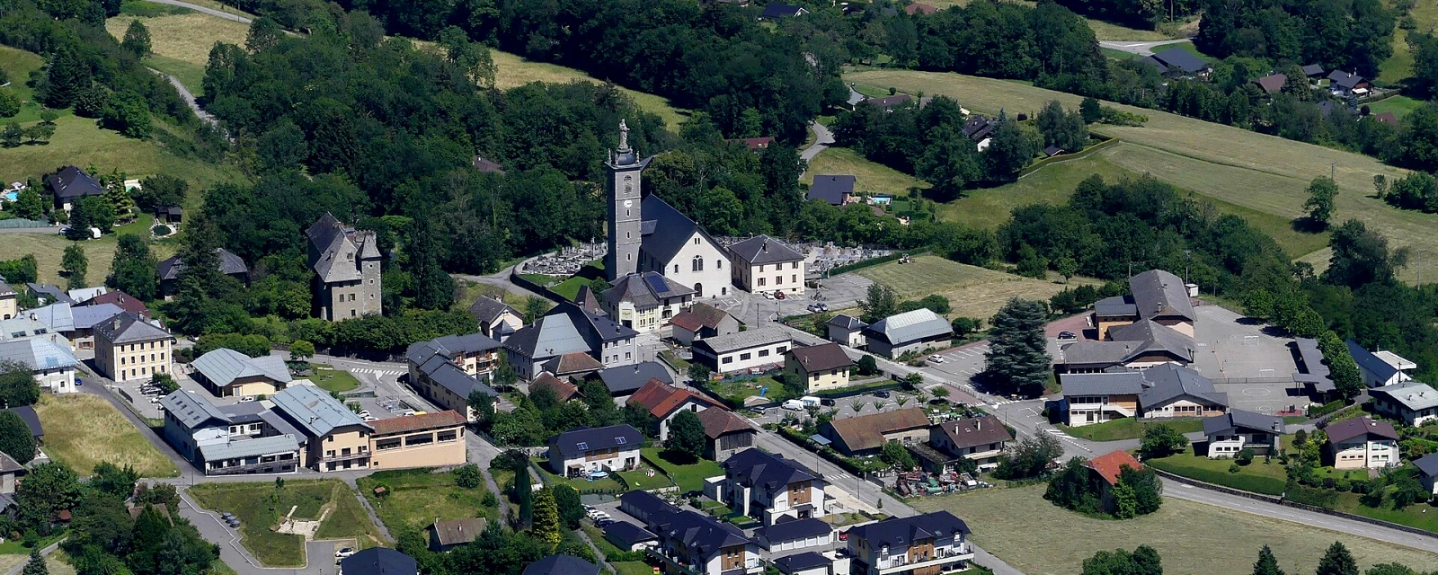 Vue de Mercury, Savoie