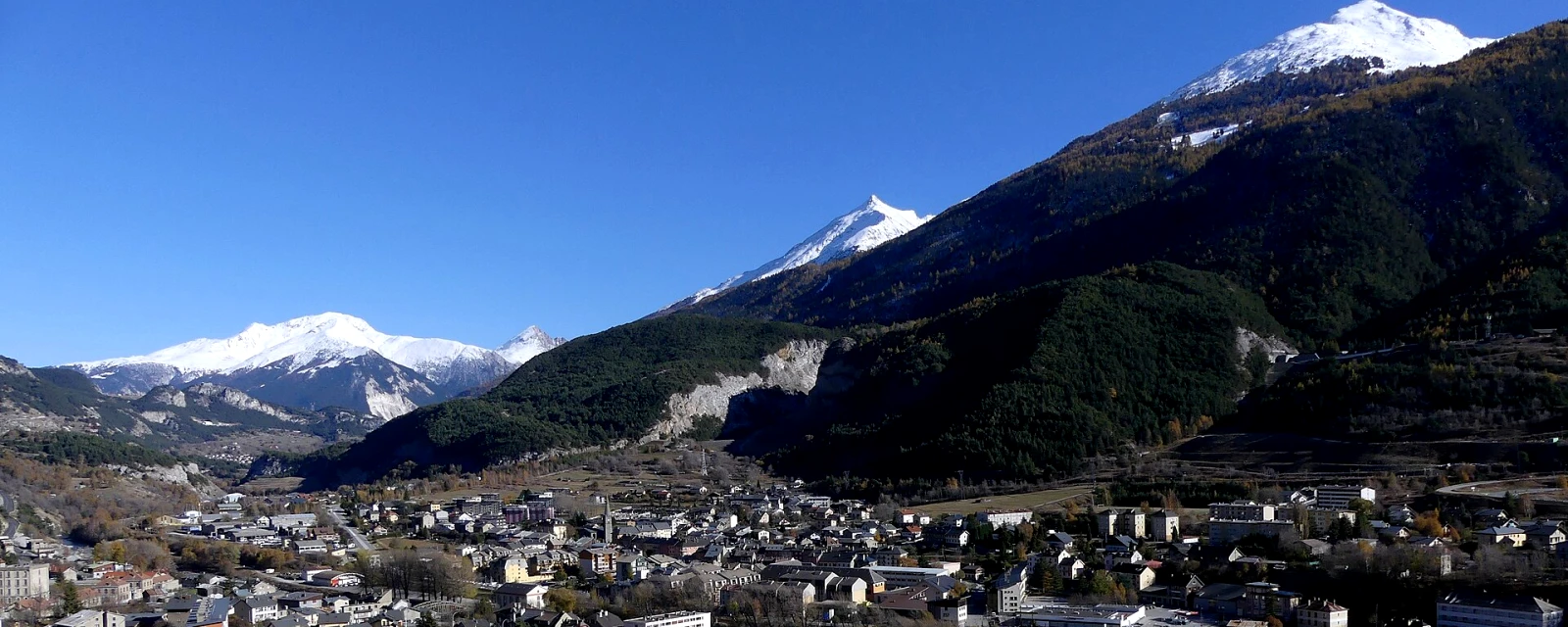 Vue de Modane, Savoie