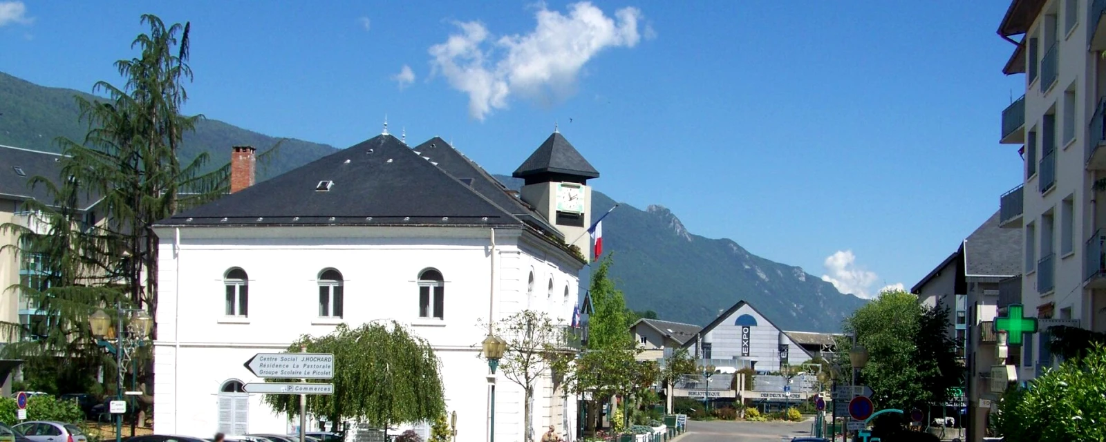 Vue de La Motte-Servolex, Savoie