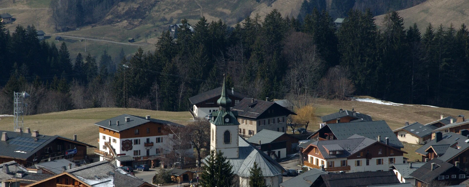 Vue de Notre-Dame-de-Bellecombe, Savoie