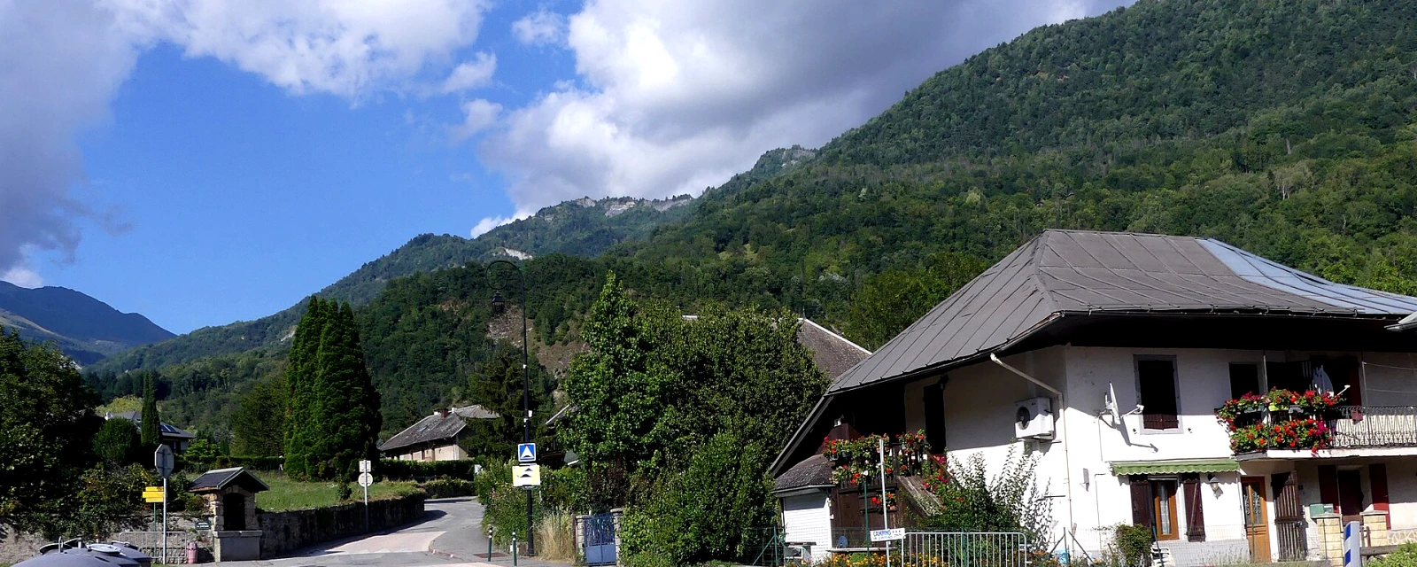 Vue de Notre-Dame-du-Cruet, Savoie