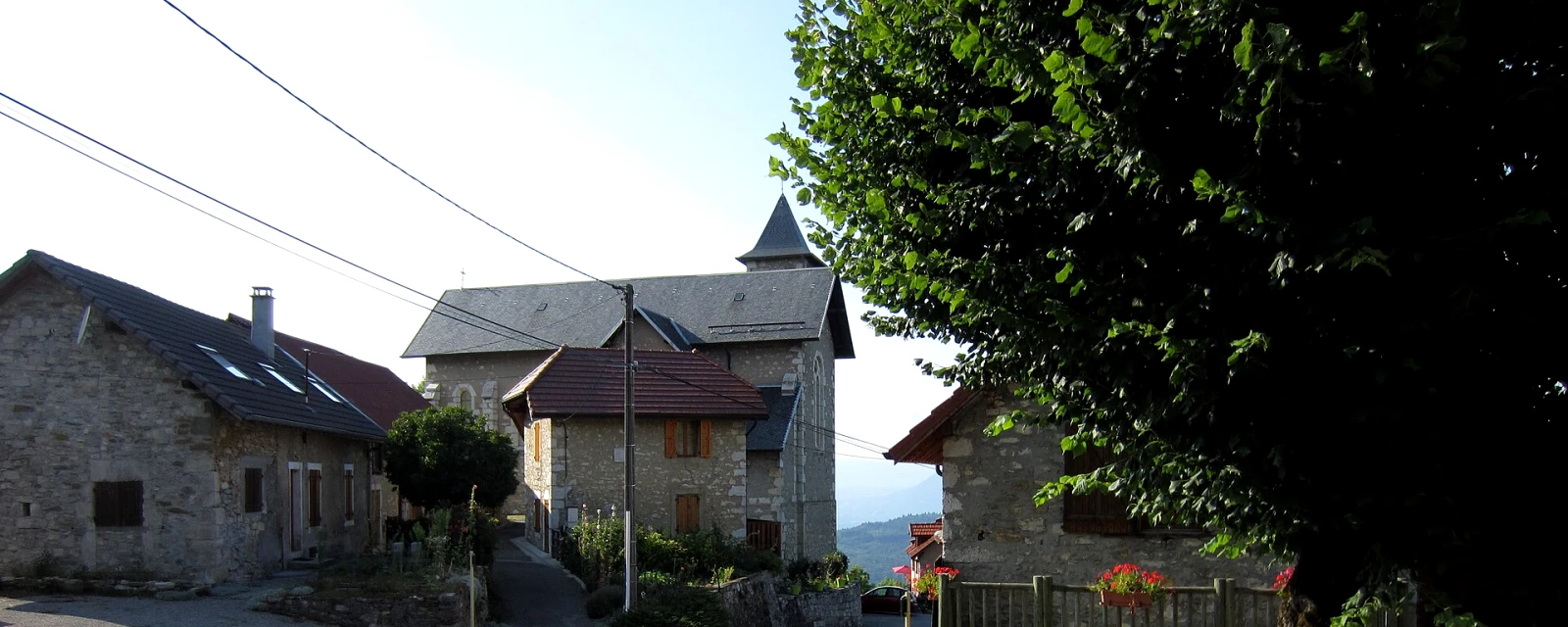 Vue de Ontex, Savoie
