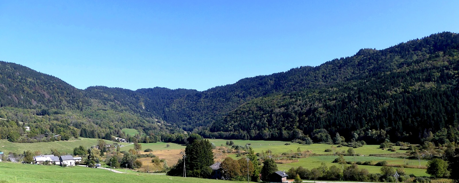 Vue de Le Pontet, Savoie