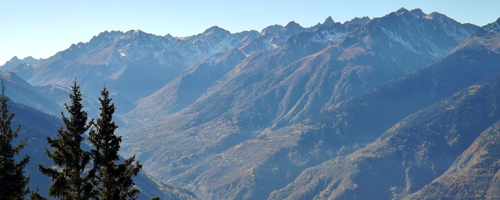Vue de Saint-Alban-des-Villards, Savoie