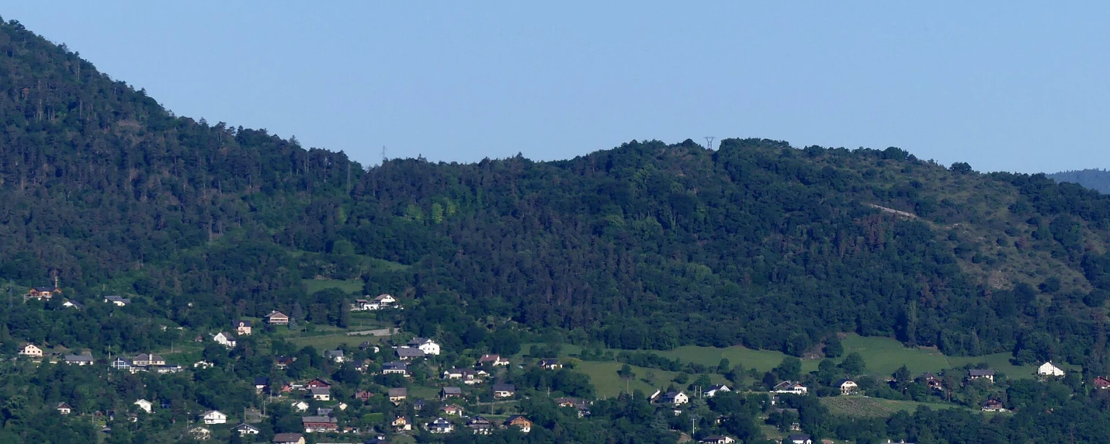 Vue de Saint-Baldoph, Savoie