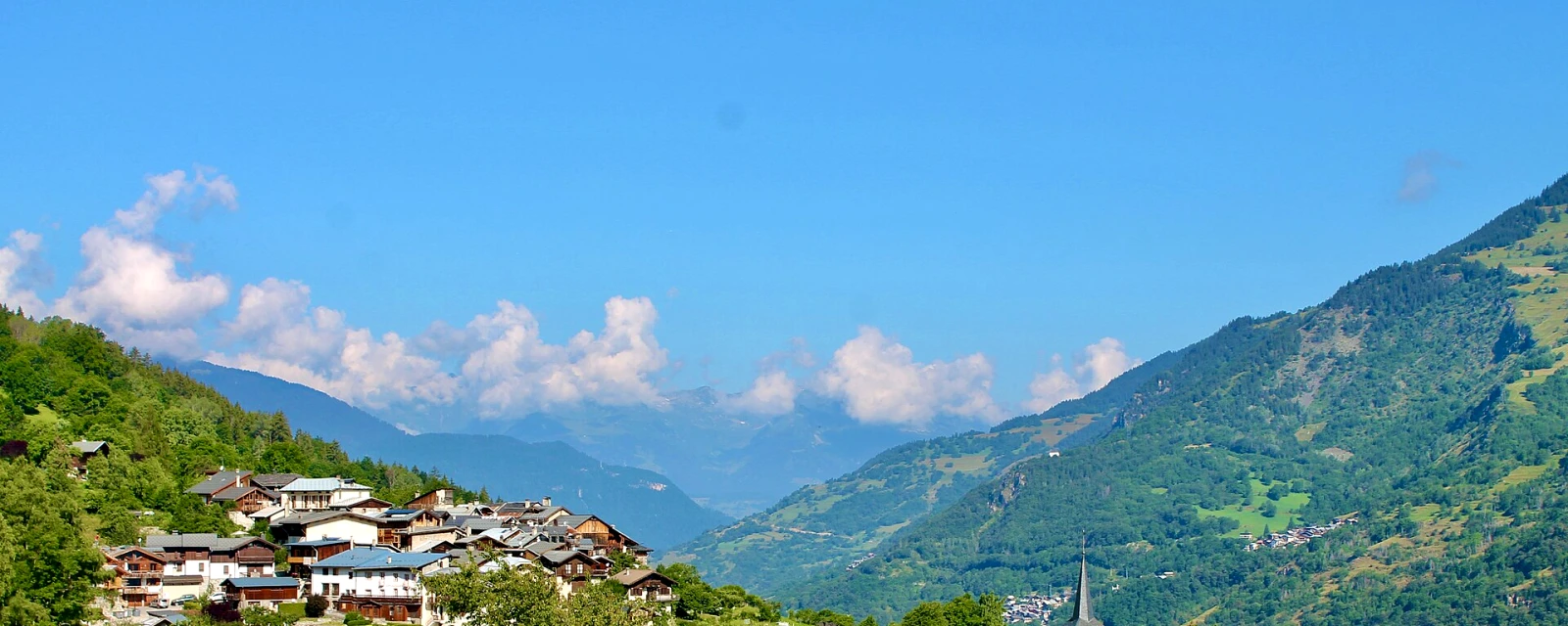 Vue de Courchevel, Savoie