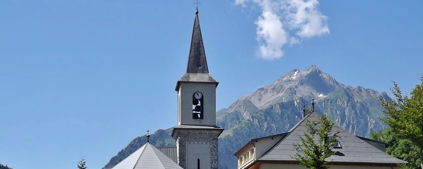 Vue de Saint-Colomban-des-Villards, Savoie