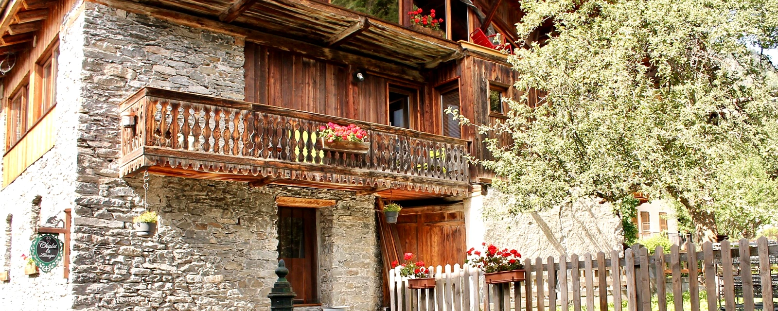 Vue de Sainte-Foy-Tarentaise, Savoie