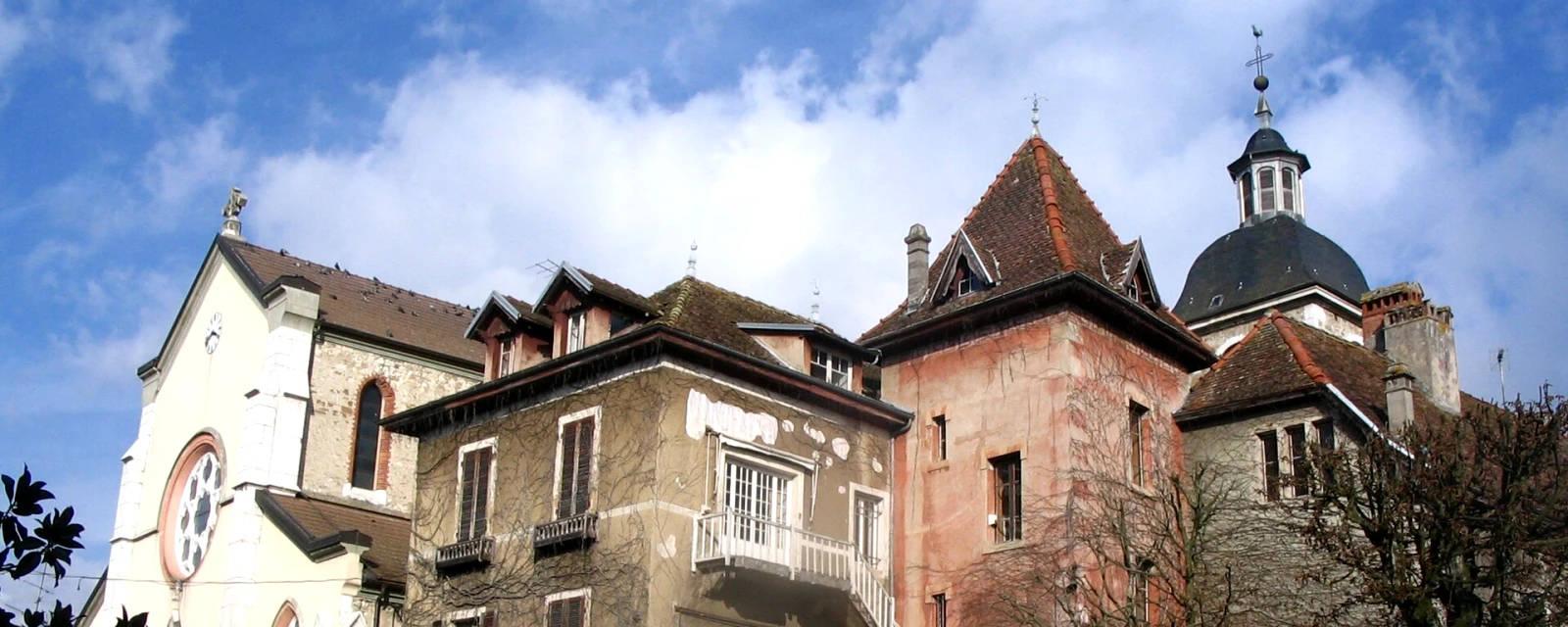 Vue de Saint-Genix-les-Villages, Savoie