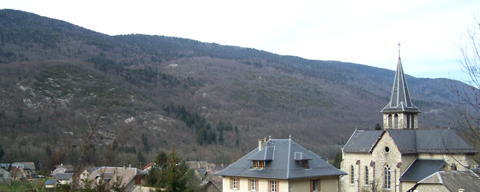 Vue de Saint-Jean-de-Couz, Savoie
