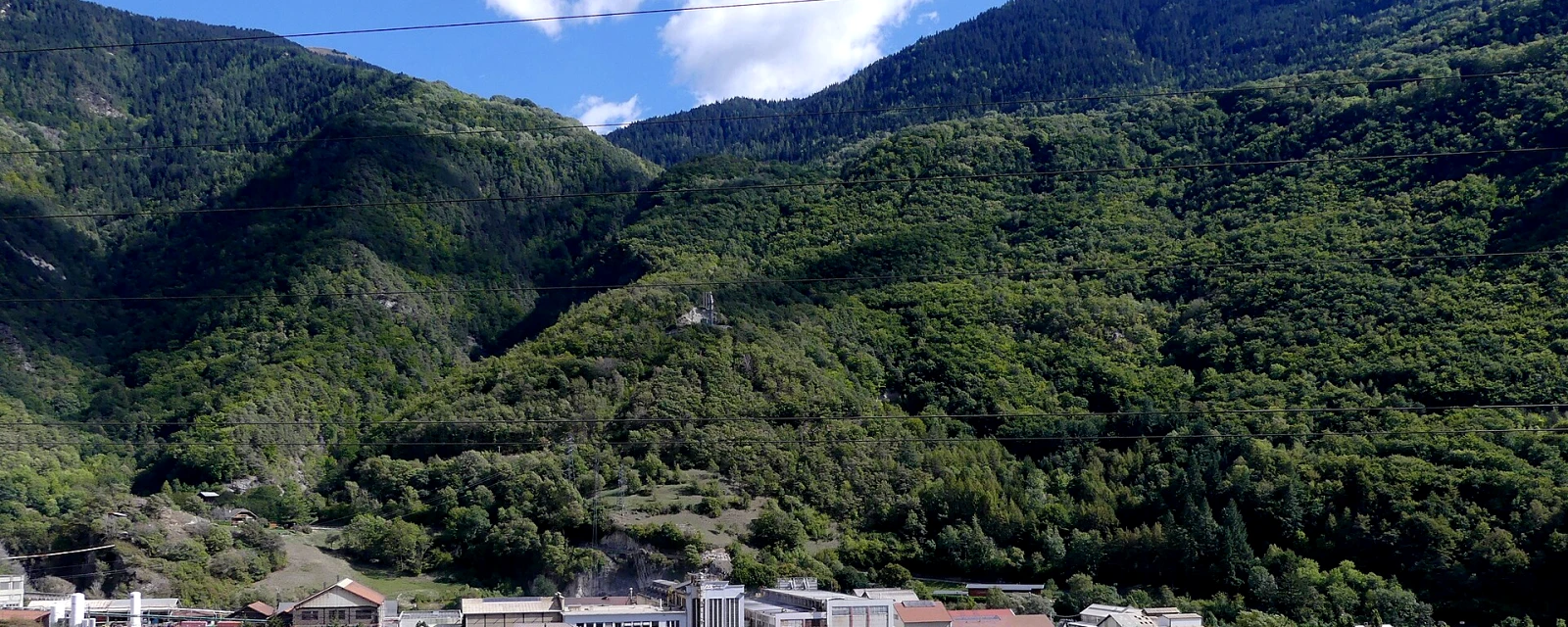 Vue de Saint-Marcel, Savoie