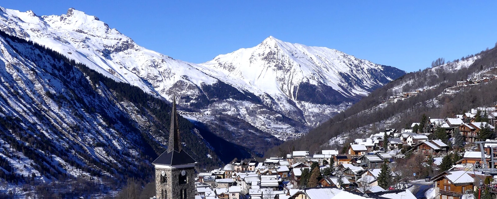Vue de Les Belleville, Savoie