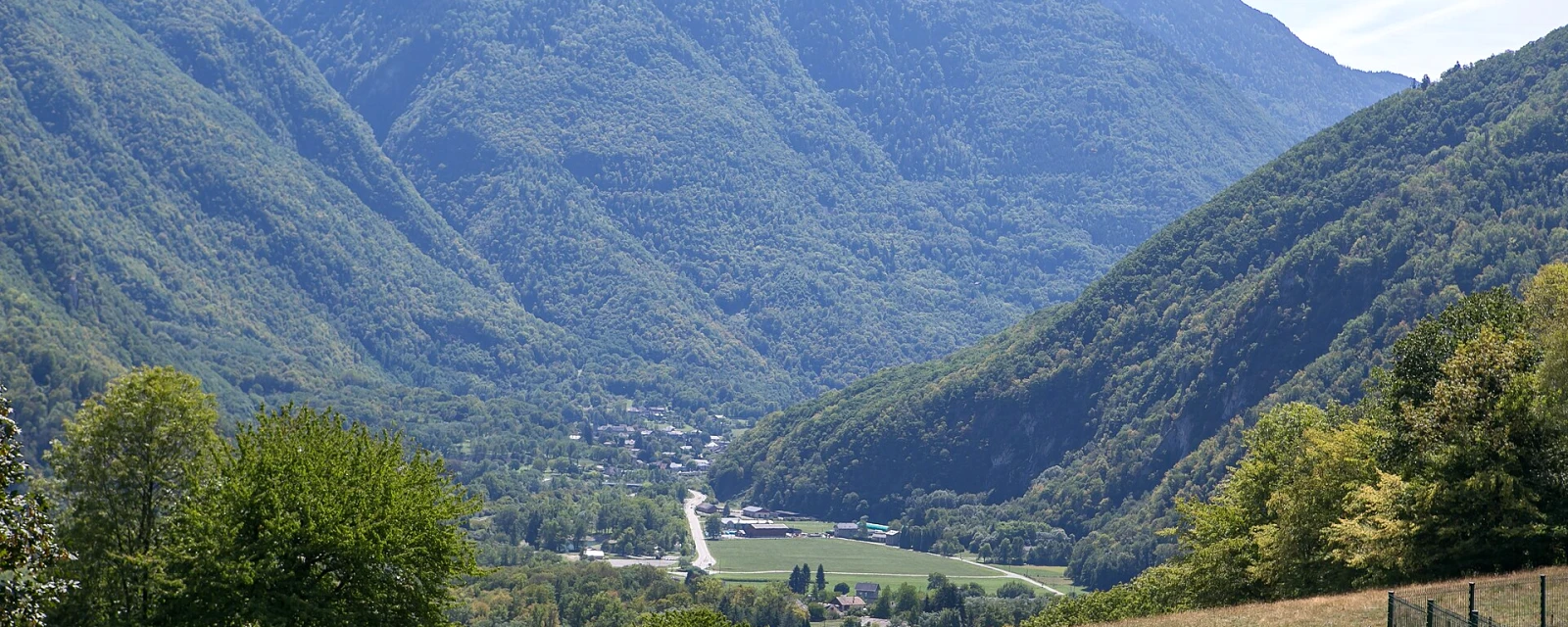 Vue de Saint-Pierre-de-Belleville, Savoie