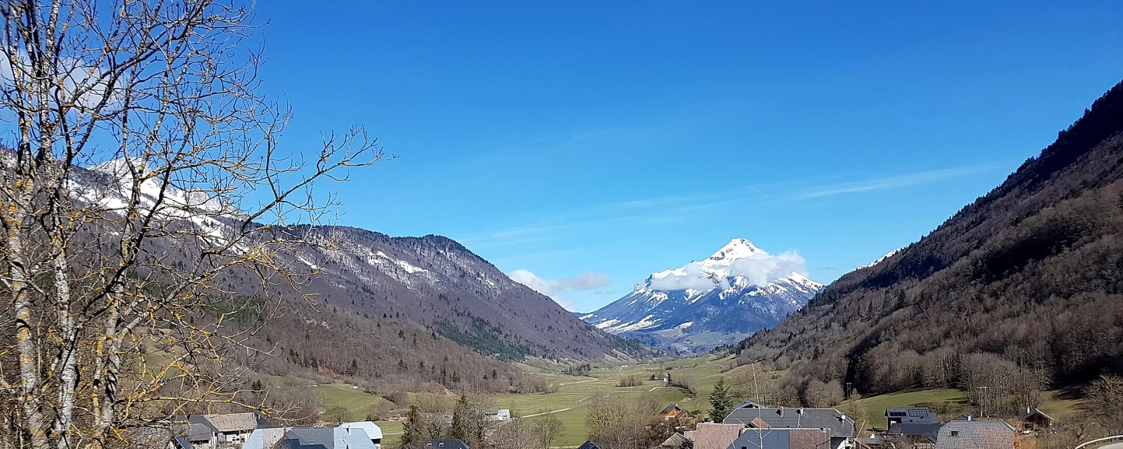 Vue de Sainte-Reine, Savoie