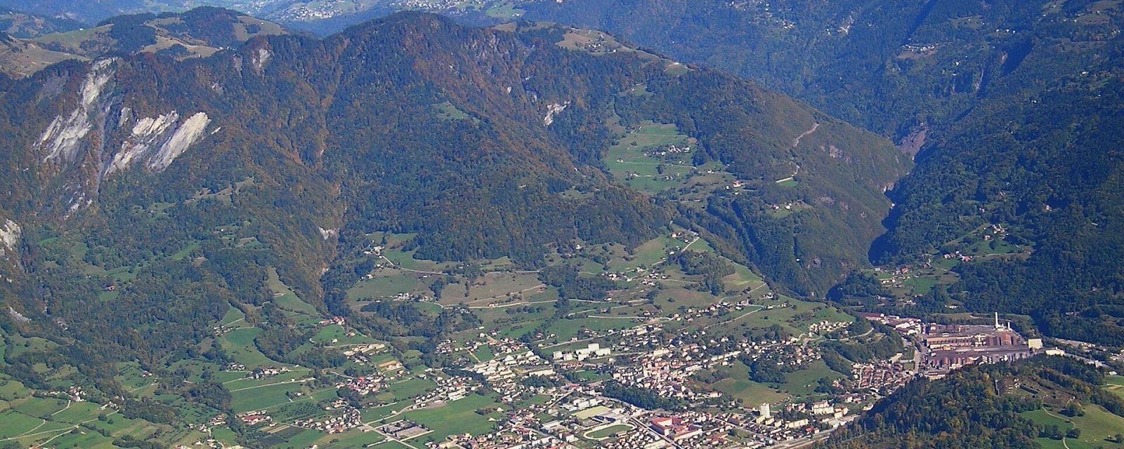 Vue de Ugine, Savoie