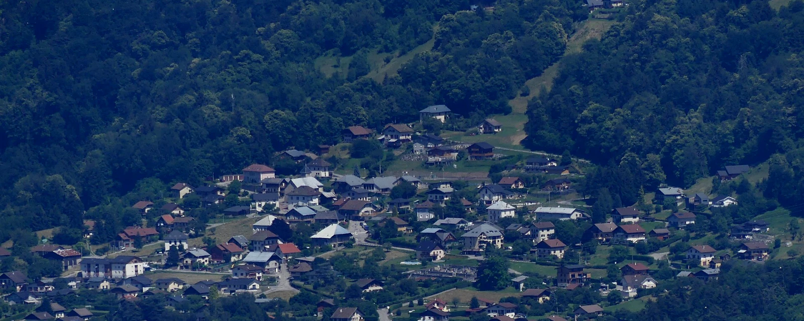 Vue de Venthon, Savoie